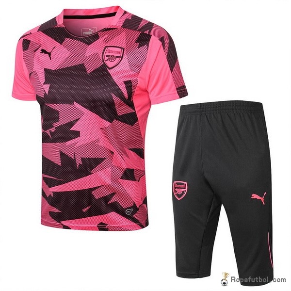 Camiseta Entrenamiento Arsenal Conjunto Completo 2017/18 Rosa